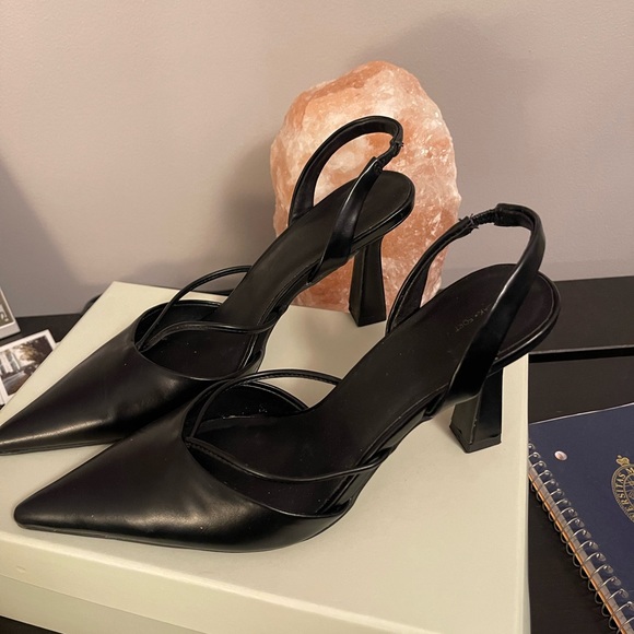 Oak and Fort Slingback Heels - Picture 2 of 5